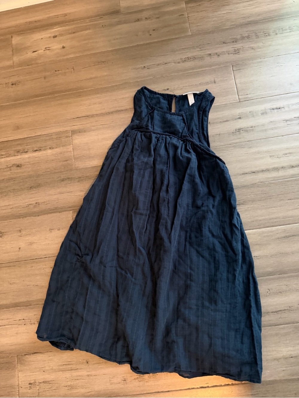 Liz Lange Navy Sleeveless Maxi Dress